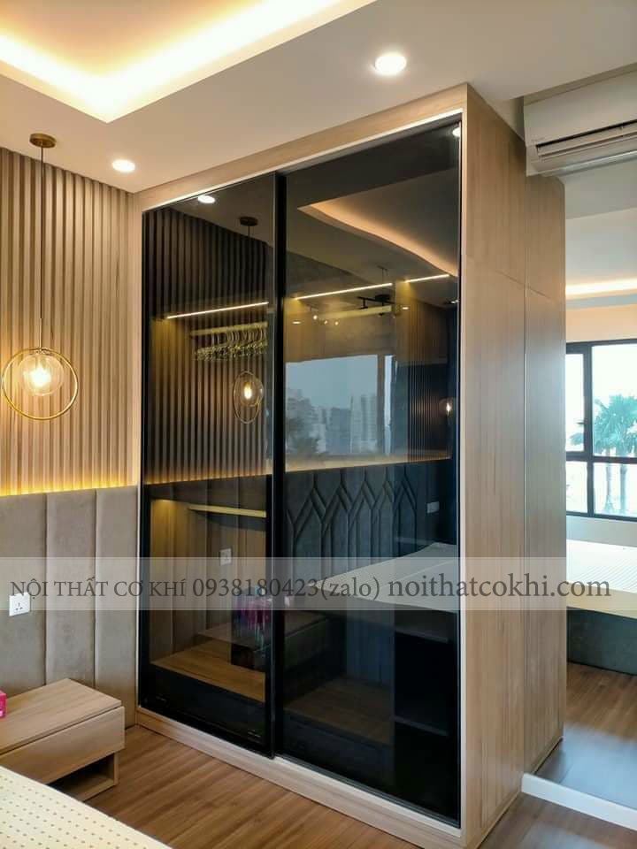 Tủ Quần Áo Cửa Kính Cao Cấp